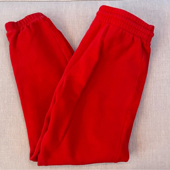 Red TNA Cozy AF Joggers - Picture 3 of 5